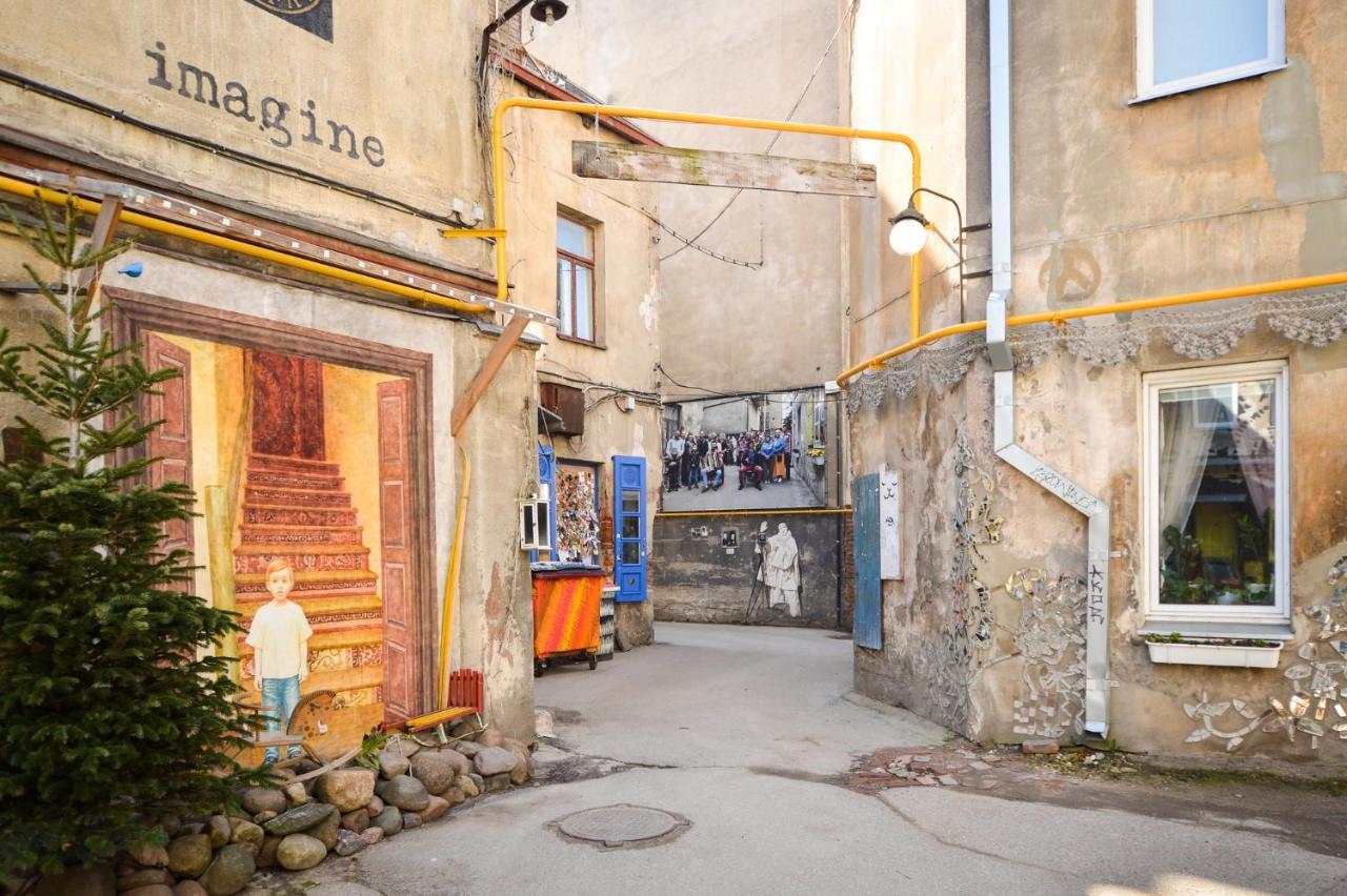 Courtyard Gallery Apartment With Free Parking Kaunas Exterior foto
